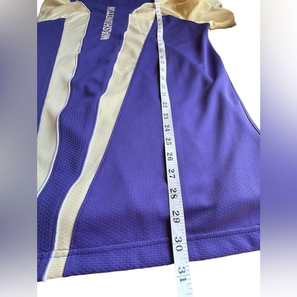 Nike Dri-Fit Authentic Washington Huskies Purple Graphic Logo Tee Men's Size L - Picture 11 of 14